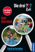 Cover: Die drei ??? Kids, Panik im Paradies / Radio Rocky Beach (Doppelband) - Kosmos
