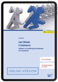 Cover: Last Minute E-Commerce - NWB