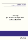 Cover: Zeitschrift fuer Romanische Sprachen und ihre Didaktik - ibidem