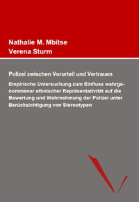 Abbildung von: Polizei zwischen Vorurteil und Vertrauen - Vossenkuhl Scriptum Verlag