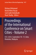 Cover: Proceedings of the International Conference on Smart Cities - Volume 2 - Springer Nature Switzerland AG
