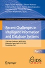 Cover: Recent Challenges in Intelligent Information and Database Systems - Springer Nature Switzerland AG