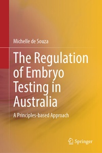 Abbildung von: The Regulation of Embryo Testing in Australia - Springer