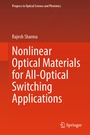 Cover: Nonlinear Optical Materials for All-Optical Switching Applications - Springer