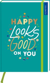 Abbildung von: myNOTES Papeterie: Notizbuch A5 HAPPY LOOKS GOOD ON YOU - COLOR-POP - arsEdition