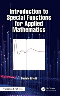 Abbildung von: Introduction to Special Functions for Applied Mathematics - Chapman & Hall/CRC