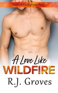 Cover: A Love Like Wildfire (Outback Firefighters, #3) - R.J. Groves