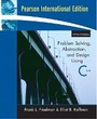 Cover: Problem Solving, Abstraction & Design Using C++ - Pearson