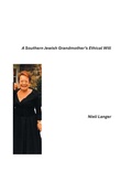 Cover: A Southern Jewish Grandmother's Ethical Will - Trafford Publishing