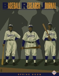 Abbildung von: Baseball Research Journal (BRJ), Volume 54 #1 - Society for American Baseball Research