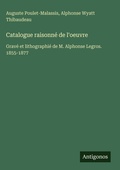 Cover: Catalogue raisonne de l'oeuvre - Antigonos Verlag