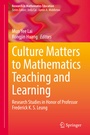 Cover: Culture Matters to Mathematics Teaching and Learning - Springer