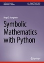 Cover: Symbolic Mathematics with Python - Springer