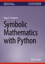Cover: Symbolic Mathematics with Python - Springer