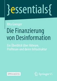 Abbildung von: Die Finanzierung von Desinformation - Springer VS