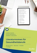 Bild: Literaturreviews für Gesundheitsberufe - Facultas