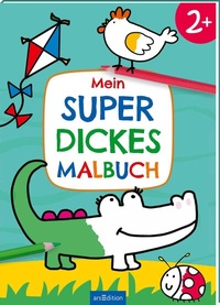 Enlarge image Cover: Mein superdickes Malbuch ab 2 - arsEdition