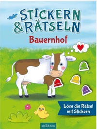 Abbildung von: Stickern & Rätseln - Bauernhof - arsEdition