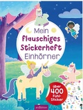 Cover: Mein flauschiges Stickerheft - Einh&ouml;rner - arsEdition