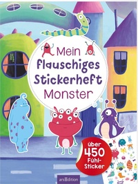 Enlarge image Cover: Mein flauschiges Stickerheft - Monster - arsEdition