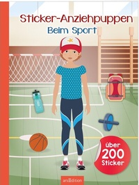 Abbildung von: Sticker-Anziehpuppen - Beim Sport - arsEdition