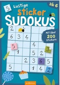 Cover: Lustige Sticker-Sudokus - Zahlen - arsEdition