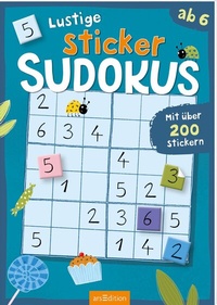 Abbildung von: Lustige Sticker-Sudokus - Zahlen - arsEdition