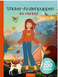 Abbildung von: Sticker-Anziehpuppen Metallic - Im Herbst - arsEdition