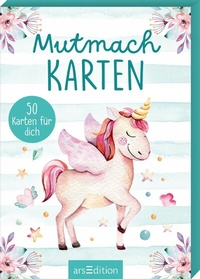 Abbildung von: Mutmachkarten - Einhorn (Aquarelloptik) - arsEdition
