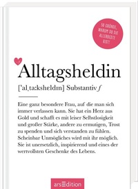 Abbildung von: Alltagsheldin (Substantiv, f) - arsEdition