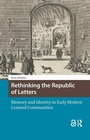 Cover: Rethinking the Republic of Letters - Amsterdam University Press