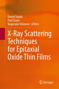 Abbildung von: X-Ray Scattering Techniques for Epitaxial Oxide Thin Films - Springer