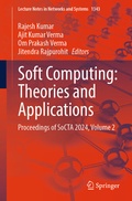 Cover: Soft Computing: Theories and Applications - Springer
