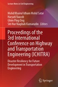 Cover: Proceedings of the 3rd International Conference on Highway and Transportation Engineering (ICHITRA) - Springer Nature Switzerland AG