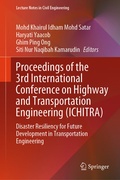 Cover: Proceedings of the 3rd International Conference on Highway and Transportation Engineering (ICHITRA) - Springer