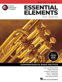 Enlarge image Cover: Essential Elements for Band - Baritone T.C. Book 2 - Hal Leonard Corporation
