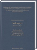 Cover: Mok?opaya - Textedition Teil 7, Das Sechste Buch: Nirva?aprakara?a. Teil 3: Kapitel 253-374 und Nachtragskapitel 1-14 - Harrassowitz Verlag
