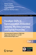 Bild: Paradigm Shifts in Communication, Embedded Systems, Machine Learning, and Signal Processing - Springer
