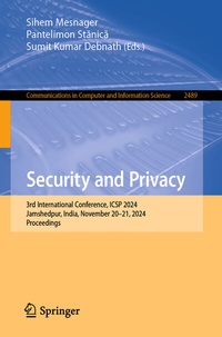 Abbildung von: Security and Privacy - Springer