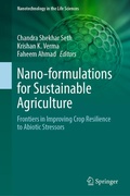 Cover: Nano-formulations for Sustainable Agriculture - Springer