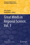 Cover: Great Minds in Regional Science, Vol. 3 - Springer