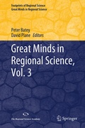 Cover: Great Minds in Regional Science, Vol. 3 - Springer