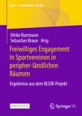 Cover: Freiwilliges Engagement in Sportvereinen in peripher-l&auml;ndlichen R&auml;umen - Springer VS