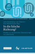 Cover: In die falsche Richtung? - J.B. Metzler