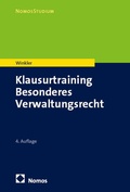 Cover: Klausurtraining Besonderes Verwaltungsrecht - Nomos