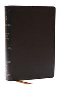 Cover: Enduring Word Study Bible: Pastoral Commentary from Every Chapter of the Bible (NKJV, Black Bonded Leather, Red Letter, Comfort Print) - Thomas Nelson Publishers