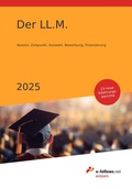 Cover: Der LL.M. 2025 - e-fellows.net