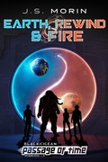Cover: Earth, Rewind & Fire (Black Ocean: Passage of Time, #15) - Magical Scrivener Press