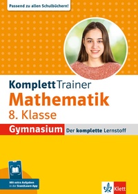 Abbildung von: Klett KomplettTrainer Gymnasium Mathematik 8. Klasse - Klett