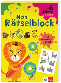 Abbildung von: Klett Mein Rätselblock ab 6 Jahren Band 2 - Klett